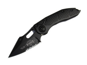 Microtech Stitch Auto S/E Tactical Partial Serrated