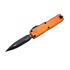 Microtech UTX-85 D/E Gen IV Black Standard Orange
