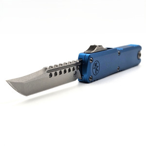 Microtech UTX-70 Hellhound Signature Series Blue Stonewashed
