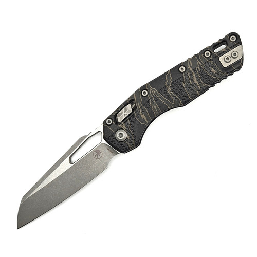 Microtech MSI® S/E Tri-Grip Polymer Tiger Stripe Camo Apocalyptic® Standard