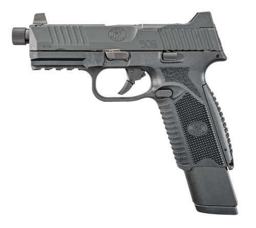FN 509 TACT 9MM BLK 17/24Rd NS TB 9mm
