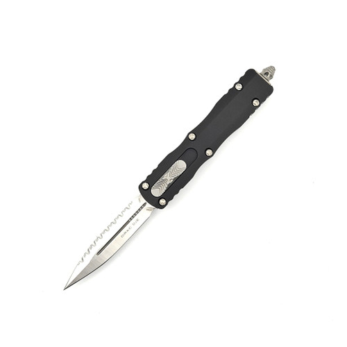 Microtech Dirac D/E Satin Full Serrated