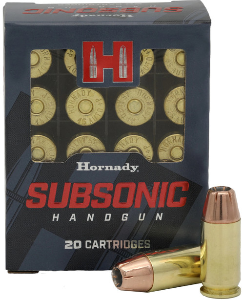 Hornady Subsonic 45 Auto 230GR XTP