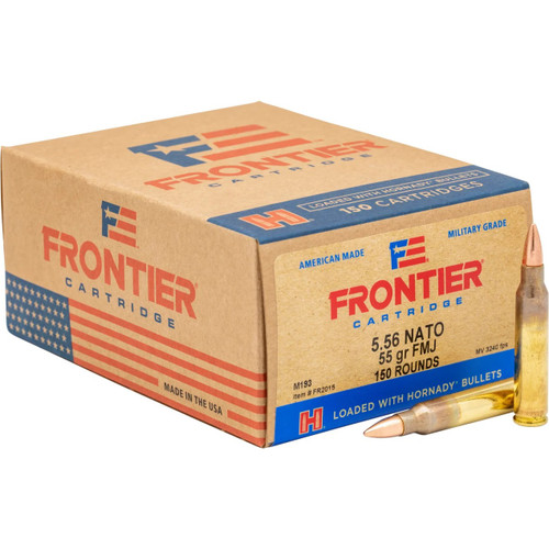Hornady Frontier 5.56 150 Rounds 55GR FMJ