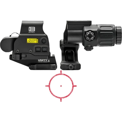 EOTech HHS Complete System Including Black EXPS3-0 HWS, G33 Magnifier, & Unity FAST FTC OMNI Mount HHS1-FTCU-BLK