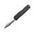 Microtech Cypher II D/E Stonewash Partial Serrated