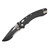 Microtech Amphibian RAM-LOK S/E Fluted G10 BK Partial Serrated