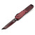 Microtech Ultratech T/E Gen IV Half Tri-Grip Red Abrasion Standard