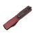 Microtech Ultratech T/E Gen IV Half Tri-Grip Red Abrasion Standard