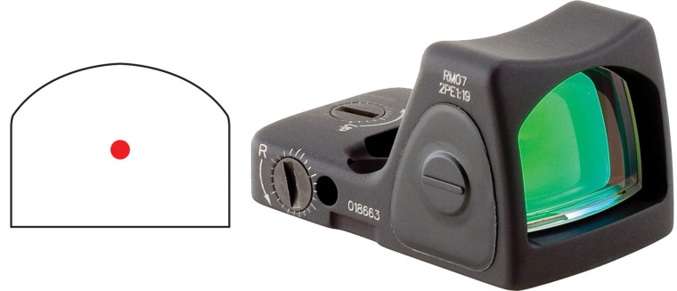 Trijicon RMR Type 2 Reflex Sight 6.5 MOA Red