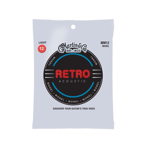 Martin MM12 Retro® Acoustic Guitar Strings 12-54