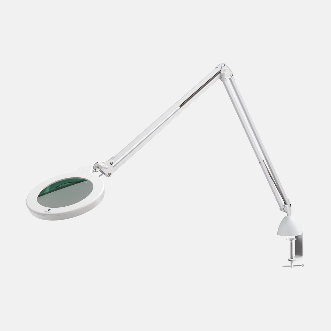 Portable Floor Lamp Magnifier LED Magnifying Light 5 Diopter