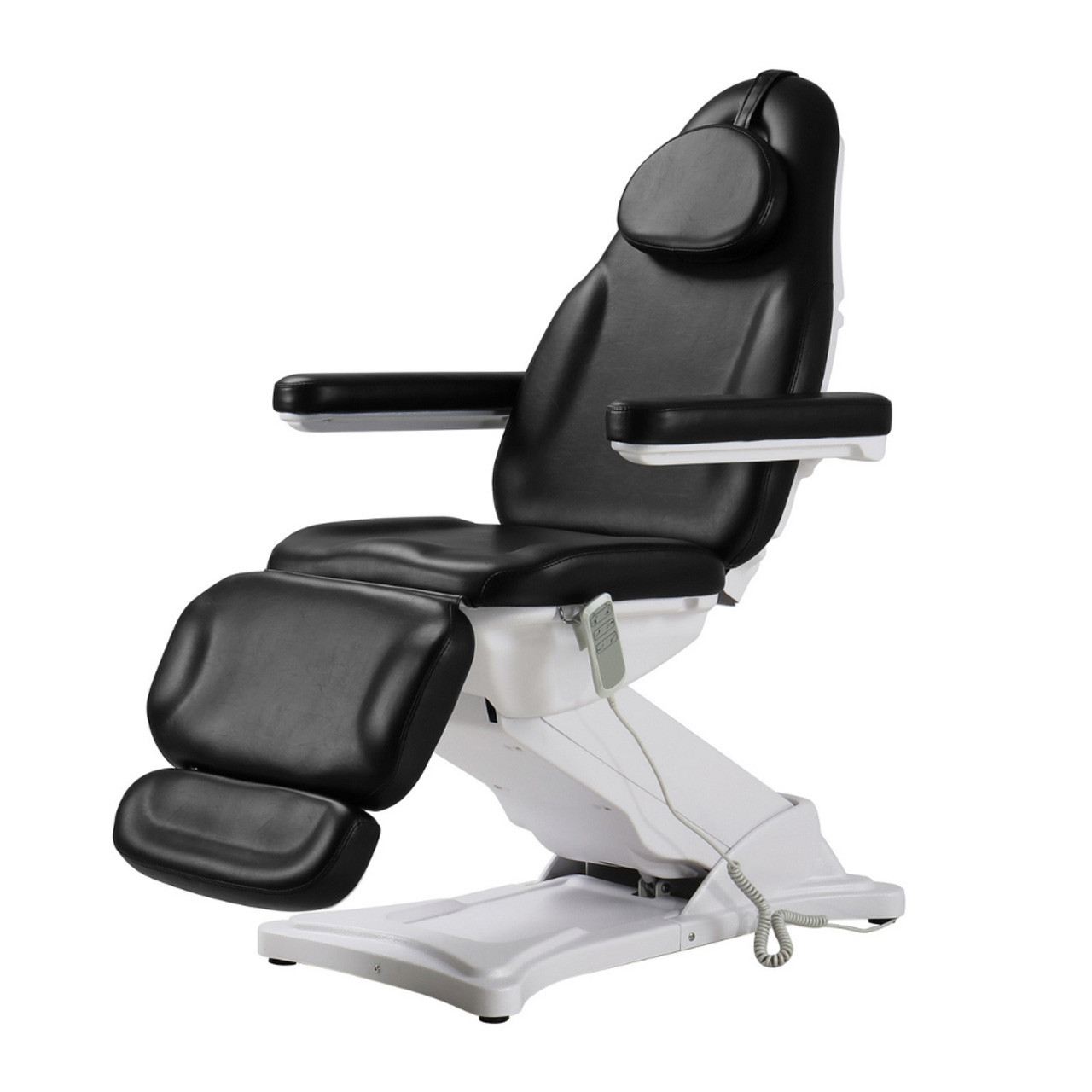 Black Hydraulic Facial Table Tattoo Chair Adjust Salon 360° Massage Bed  Beauty | eBay