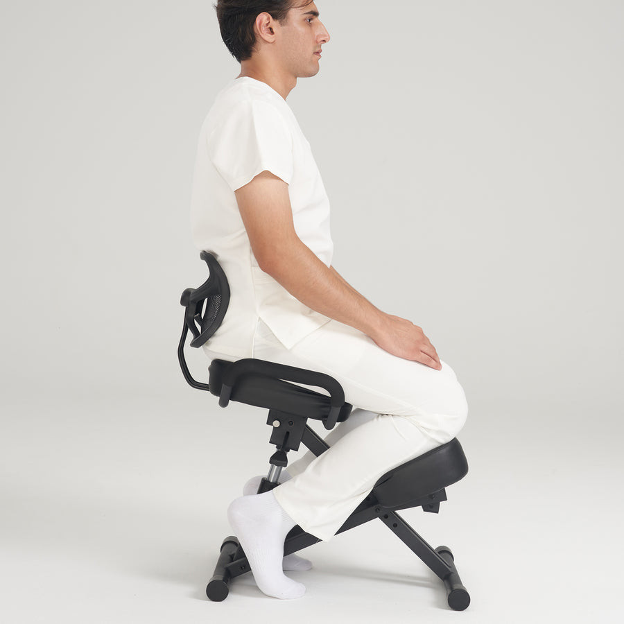 Master Massage Posture Chair Backrest Fixed Feet