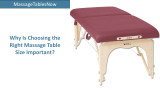 Why Is Choosing the Right Massage Table Size Important?