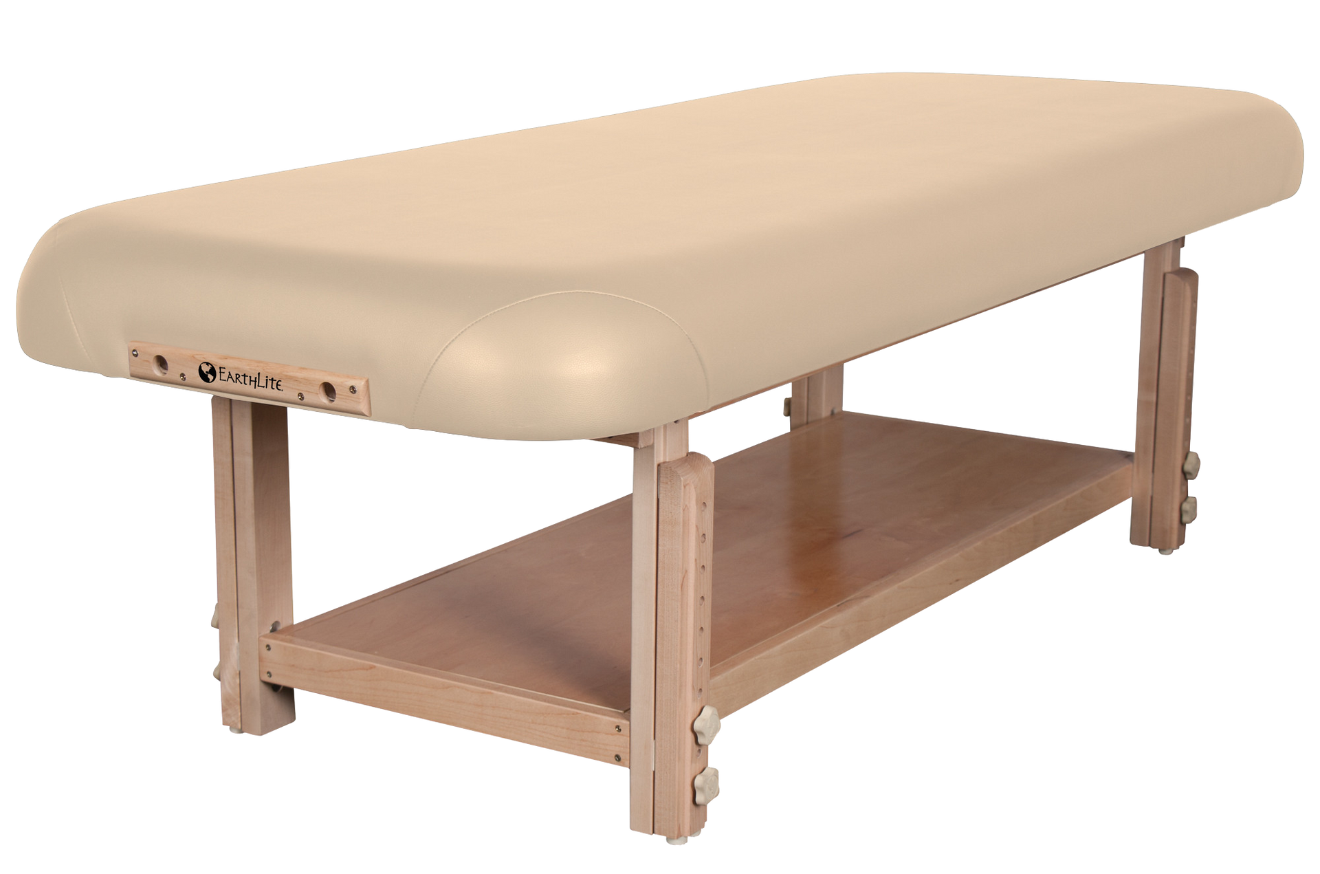 Earthlite TERRA Stationary Massage Table, Flat Top + Shelf
