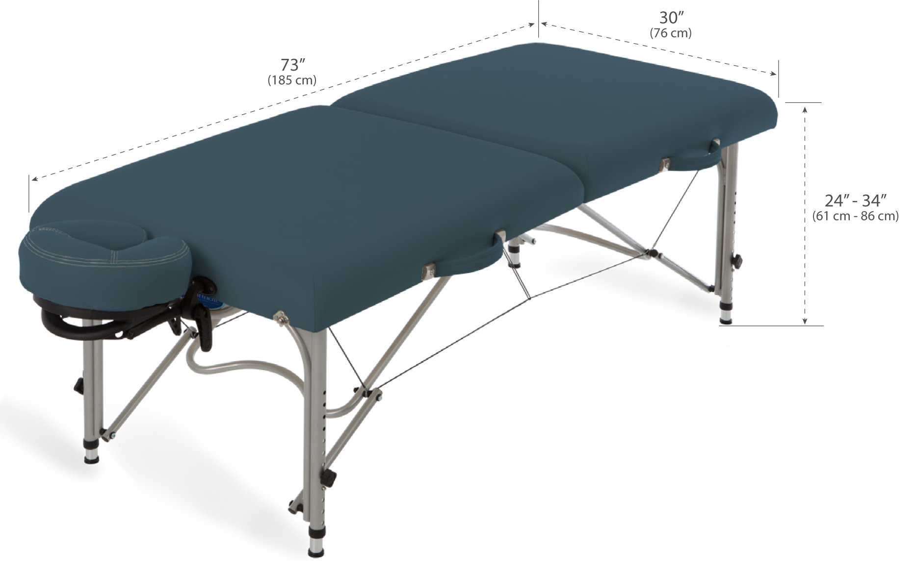 Earthlite LUNA 30" UltraLight Portable Massage Table Massage Tables Now