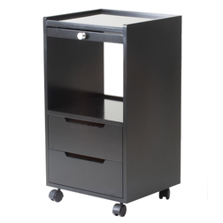 Earthlite Spa Furniture, Trolley, Alpha 2, Midnight Black