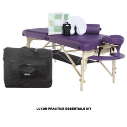 Custom craftworks Luxor Portable massage table-practice essentials kit