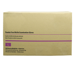 ERC Powder Free Nitrile Gloves, Black, 6 Mil, Case 