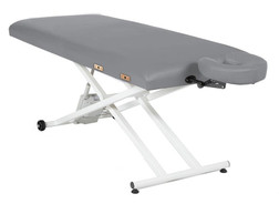 Custom Craftworks Pro Basic Electric Lift Massage Table in gray