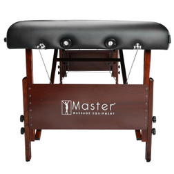 Master Massage Portable Massage Table, DEL RAY, 30", Black, Front View 