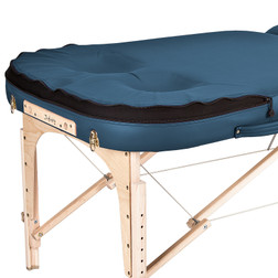 Earthlite INFINITY Conforma Portable Massage Table PACKAGE breast recess closeup