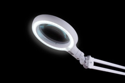 Daylight Co. OMEGA 5 Magnifying LED Lamp underside closeup