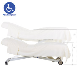 Earthlite ELLORA Salon Top Treatment Table, ADA height range Earthlite ELLORA Salon Top Treatment Table, ADA height range