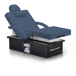 Earthlite EVEREST ECLIPSE Salon Top Treatment Table, Mystic Blue Earthlite EVEREST ECLIPSE Salon Top Treatment Table, Mystic Blue