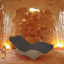 LEC Zero Gravity Salt Room Lounger, WAVE, with neck roll LEC Zero Gravity Salt Room Lounger, WAVE, with neck roll