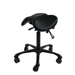 Master Massage Saddle Stool, BERKELEY, Black