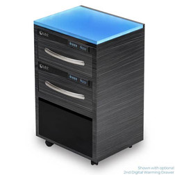 LEC Designer Glass Trolley + Studio with IceBlock top