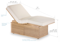 LEC PRO Salon Table dimensions