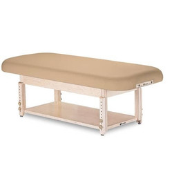 Earthlite Stationary Massage Table, Flat, SEDONA with shelf base