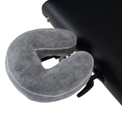 Earthlite Fitted Disposable Face Pillow Covers - on table Earthlite Fitted Disposable Face Pillow Covers - on table