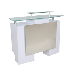 Dermalogic GLASGLOW I Reception Desk white Dermalogic GLASGLOW I Reception Desk white