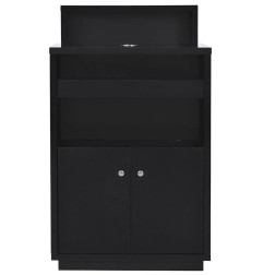 DIR ORSACCHIOTTO Reception Desk, Black DIR ORSACCHIOTTO Reception Desk, Black