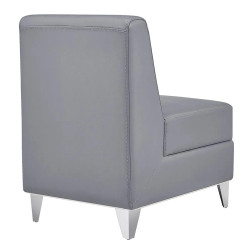 DIR MAGIC CUBO II Reception Waiting Bench, Single Seat, Grey DIR MAGIC CUBO II Reception Waiting Bench, Single Seat, Grey