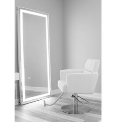 Deco GLO LED Wall Mount Mirror in spa