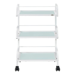 Damien Medical Spa Trolley Cart, Front View 
