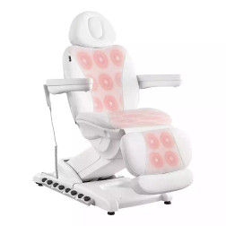 DIR Heated Electric Medical Spa Treatment Chair, APOLLO, White, Thermo Heated Top DIR Heated Electric Medical Spa Treatment Chair, APOLLO, White, Thermo Heated Top