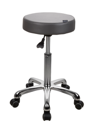 SIMPLE Therapist Technician Stool, 1023A dark gray