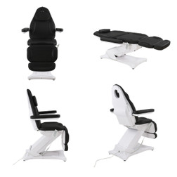 Dermalogic Electric Tattoo Chair, BENTON, Black, Multiple Position Adjustments Dermalogic Electric Tattoo Chair, BENTON, Black, Multiple Position Adjustments