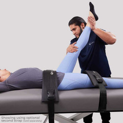Earthlite SEDONA Stationary Massage Table + STRETCH ASSIST in use Earthlite SEDONA Stationary Massage Table + STRETCH ASSIST in use