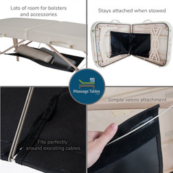 Earthlite Accessory Hammock Shelf - features Earthlite Accessory Hammock Shelf - features