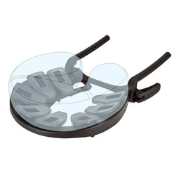 Earthlite Caress Self-Adjusting Head Rest Platform - translucent Earthlite Caress Self-Adjusting Head Rest Platform - translucent