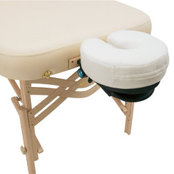Earthlite Memory Foam Face Pillow - on table Earthlite Memory Foam Face Pillow - on table