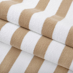 CALI Cabana Striped Resort & Spa Towels close up CALI Cabana Striped Resort & Spa Towels close up