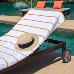 Las Rayas Spa & Resort Towels on a lounger Las Rayas Spa & Resort Towels on a lounger